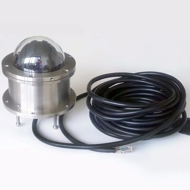 Caméra de pêche sous-marine intelligente PTZ, dispositif de sécurité SIP-UPTZ001 haute résolution, Zoom 10x, haute résolution, 2mp, 360 degrés