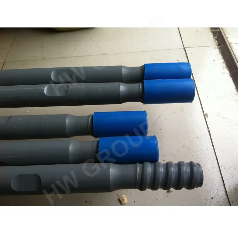 T38 T45 drifter rock drilling extension rod for mining drilling