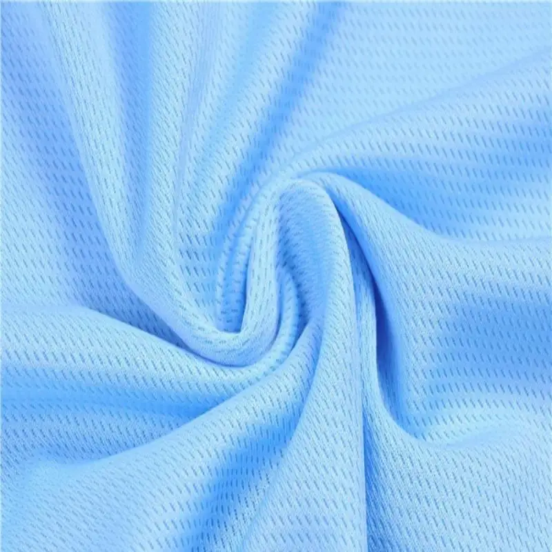 Stock Lot Fabric 100%polyester Soft Recycled Pet Mesh Birdseye Dri Fit Micro Rpet Mesh Fabric