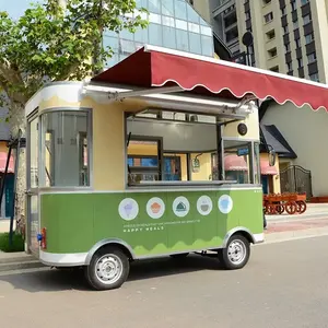 2022 aus gezeichnete weit verbreitete Niedrig preis Bestseller Fabrik Mobile Food Kiosk Catering Trailer auf der Canton Fair ausgestellt