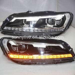 Nuovo Stile ha condotto Il faro Per <span class=keywords><strong>VOLKSWAGEN</strong></span> Passat per V6 <span class=keywords><strong>B7</strong></span> HA CONDOTTO LA Luce Testa Lente Del Proiettore 2011-2015 anno - Product Image 2