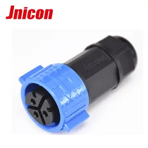 M25 3pin 4pin male to female wire assembly type waterproof connector