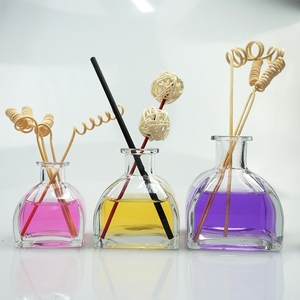 65ml 120ml 155ml Lều hình Refill đầy màu sắc đồng bằng rỗng hương thơm sậy khuếch tán chai thủy tinh cho trang trí nội thất - Product Image 2