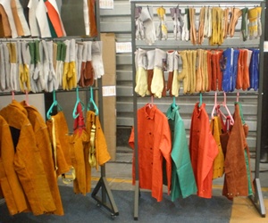 Guantes de trabajo de soldadura de cuero, soldadura de argón, arco, grano, piel de cabra, TIG