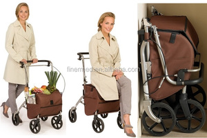Lightweight Fold Shopping <strong>Rollator</strong> - Product Image 2