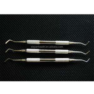 Prezzo caldo in acciaio inox Pluggers cemento dentale manuale spatole dentali per l'applicazione di cemento - Product Image 1