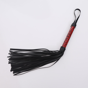 Lobo negro sm 8 unids conjunto patrón de diamante Fino látigos puños Restricciones bondage máscara adulto del sexo del producto - Product Image 5