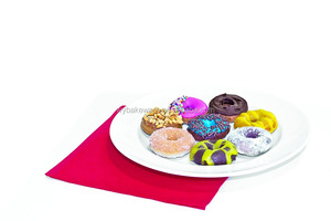 Food Grade Veilige Cake Broodpan Multifunctionele 30 Gaten Donut Bakvorm - Product Image 5