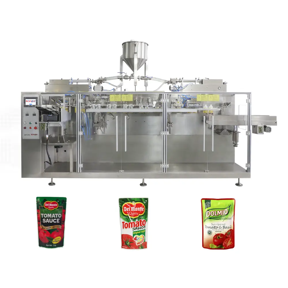 BHP-210D Horizontal Premade Pouch Liquid Filling Sealing Packing Machine for Juice powder granule