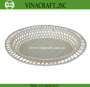 Handmade Popular Oval Bamboo Storage <b>Basket</b> <b>Weaving</b> for Packaging - Product Image 6