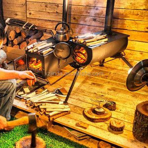 Stufa <span class=keywords><strong>a</strong></span> <span class=keywords><strong>Legna</strong></span> per Campeggio, Stufa per Tenda Glamping - Product Image 2