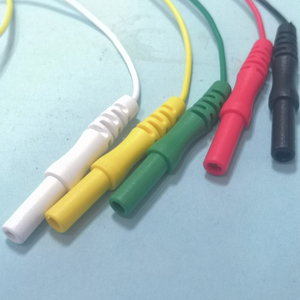 Ce En Nmpa Gecertificeerd 1.5M Wegwerp Ag-Agcl Eeg Disc /Cup Elektroden Din42802 1.5Mm Connector - Product Image 3