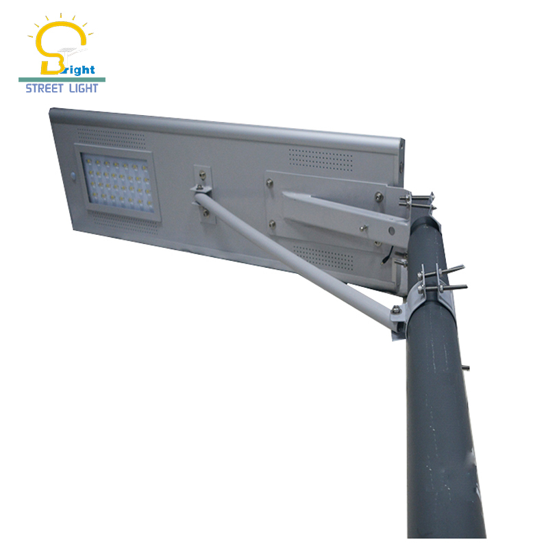 Integrado todo en uno sensor solar luz de calle 40 W