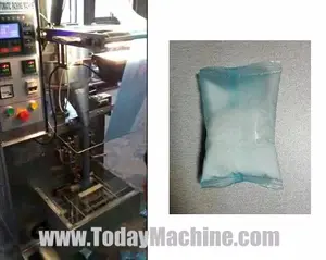 Película de pva soluble en agua fría máquina de envasado de detergente de lavandería