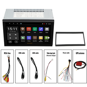 <span class=keywords><strong>Radio</strong></span> con Gps para coche, reproductor con Android 8,1, Universal, 7 pulgadas, <span class=keywords><strong>2</strong></span> din, 1G/16G, Wifi, BT, ADAS, pantalla capacitiva, cuatro núcleos - Product Image 6