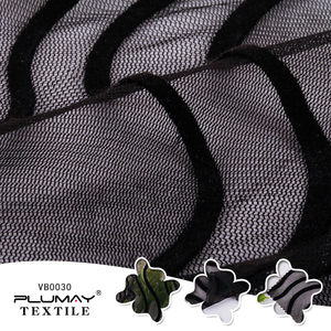 Черная трикотажная мягкая четырехсторонняя стрейчевая полоса имитация шелка ткань для одежды - Product Image 5