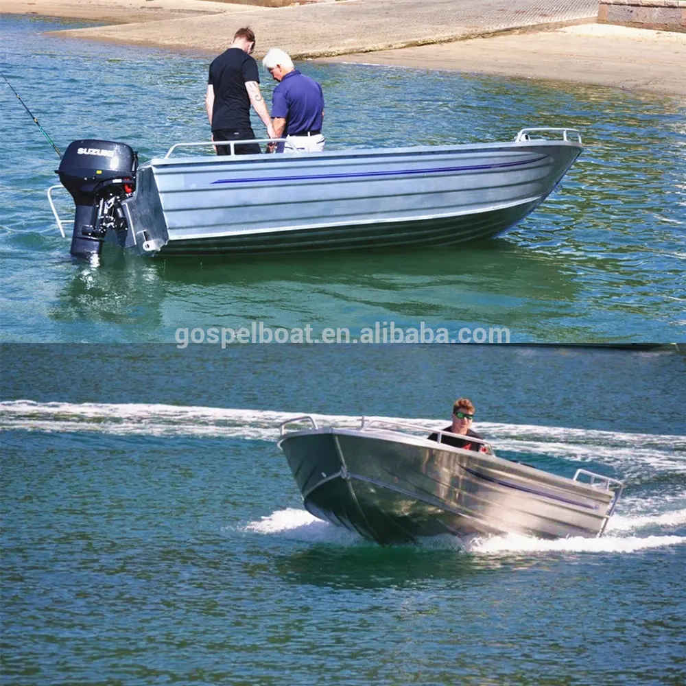 Marine rapide ouvert en aluminium de bateau de sauvetage avec pas cher bateau moteurs