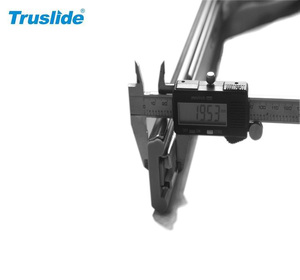 CS2053ZN 53mm 1200MM <span class=keywords><strong>longueur</strong></span> 120KG charge Non-déconnexion fermeture douce roulement à billes robuste glissière de tiroir pour meubles - Product Image 4