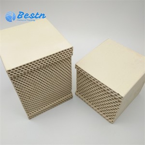 Céramique Monolith nid d'abeille 50g, pour accumulateur de traitement thermique RTO - Product Image 1