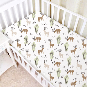 10 Tấm Moq In Tùy Chỉnh Thân Thiện Với Da Áo Nịt Len Hữu Cơ Cotton Cho Bé Bộ Trải Giường Cũi - Product Image 2