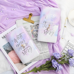 Cá Nhân Ban Nhạc Đàn Hồi Sữa Máy Tính Xách Tay Du Lịch Bao Gồm Đầy Đủ In Ấn Da Máy Tính Xách Tay Nhật Ký Kế Hoạch A5 A6 - Product Image 2