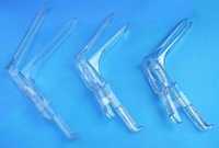 Spéculum dilatateur vaginal stérile jetable en plastique vierge éclairé pour examen médical