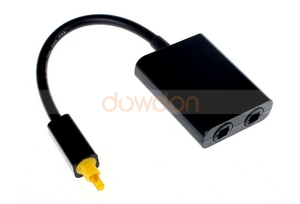 สูง1000Mb Digital Audio Optical Splitter สำหรับ DVD TV - Product Image 4