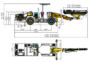 KJ313 Underground Hydraulic Rock <strong>Drill</strong> <strong>Jumbo</strong> - Product Image 3