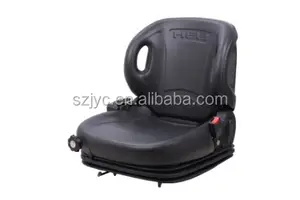 High Quality PU Leather Forklift Seat /Deluxe Tractor Seat /Comfortable Truck Seat With Safety Belt YHF-38