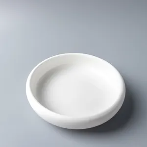 5.25 inch Wholesale ceramics tableware factory Restaurant round plate Porcelain buffer dishes porcelain china meat plate