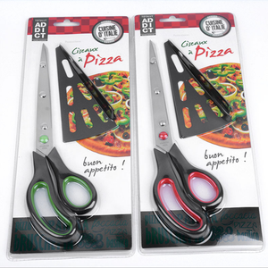 <span class=keywords><strong>Amazon</strong></span> Offre Spéciale multi usage gâteau coupe ciseaux de cuisine ciseaux à pizza en acier inoxydable - Product Image 6