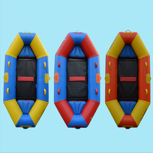 Trineo 2 Persona de cabeza cuadrada de PVC inflable deriva barco