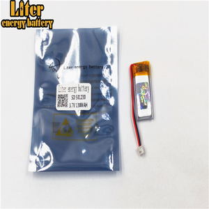 Connector 1.25-2 P 501230 130 mah 3.7 v lipo battery Rechargeable solar li ion polymer lithium battery with PCM - Product Image 1