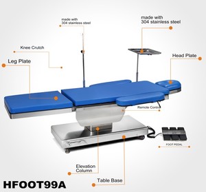 रीढ़ सर्जरी ऑपरेटिंग कमरे में सर्जिकल विद्युत ऑपरेशन टेबल - Product Image 3