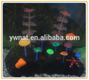 resina de gran crecimiento de coral artificial con flor de loto de silicona decration para el <span class=keywords><strong>acuario</strong></span> - Product Image 4
