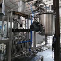 Prix usine automatique mayonnaise vinaigre jus de fruits ketchup bec poche remplissage machine de capsulage