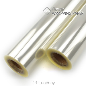 70 cm <span class=keywords><strong>X</strong></span> 100 m épaissie cadeau papier panier emballage pp cellophane roulant - Product Image 6