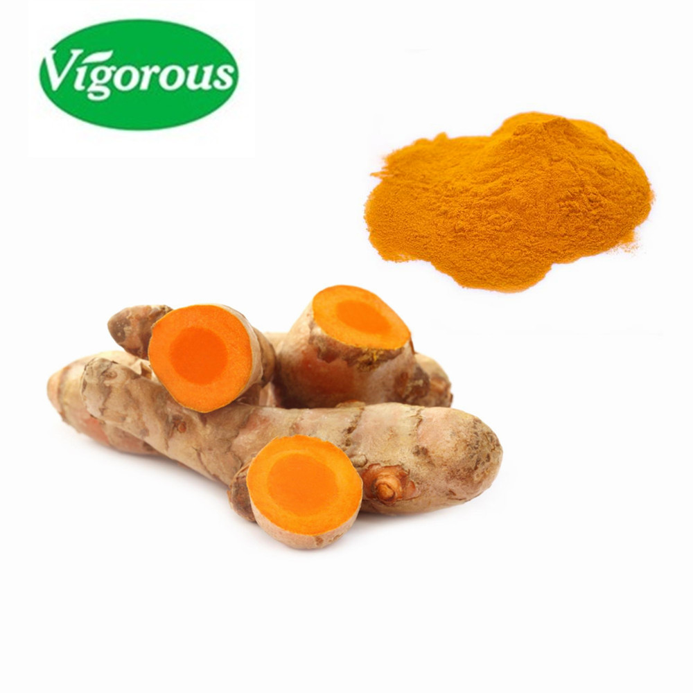 Лидер продаж, 95% порошок куркумы, куркумин, куркума, порошок органического экстракта корня куркумы