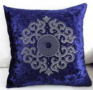 2018 Cuscino di tiro Della Copertura di Cristallo di Lusso Del Modello Del Diamante Cuscino Della Copertura di Bling Per Auto in <span class=keywords><strong>Velluto</strong></span> Vita <span class=keywords><strong>Federe</strong></span> - Product Image 6