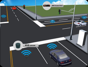 Capteur de trafic sans fil de solutions de détection de trafic pour le <span class=keywords><strong>comptage</strong></span> des voitures sur autoroute à l'entrée ou à la sortie - Product Image 3