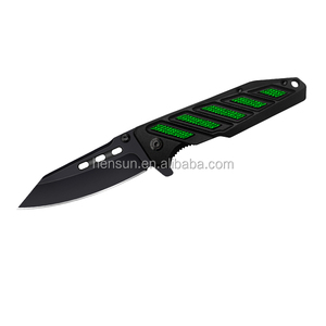 Cuchillo táctico de combate plegable, navajas de bolsillo eléctricas, para acampar y cazar - Product Image 5