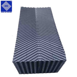 วัสดุบรรจุภัณฑ์แบบบล็อก PVC สำหรับหอระบายความร้อนแบบครอสฟลูมชนิดเบรนท์วูด ประสิทธิภาพการถ่ายเทความร้อนสูง เกรดอุตสาหกรรม - Product Image 1