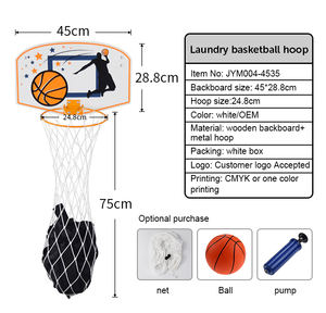 <span class=keywords><strong>Canestro</strong></span> da <span class=keywords><strong>Basket</strong></span> portatile in legno con sopra il piano interno all'ingrosso 2-in-1 giocando/cesto della biancheria <span class=keywords><strong>per</strong></span> la <span class=keywords><strong>casa</strong></span> o l'ufficio - Product Image 3