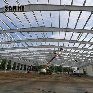 Shijiazhuang sanhe stalen structuur/pre ontworpen magazijn