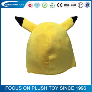 2016 <span class=keywords><strong>pokemon</strong></span> pikachu sombreros animales sombrero <span class=keywords><strong>de</strong></span> felpa suave - Product Image 4