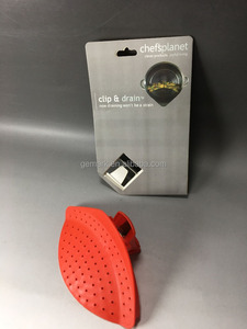 Fermaglio per scolapiatti e scolapiatti a Clip-strumenti per il lavaggio del riso scolapiatti frutta e verdura strumenti per la cottura del grano - Product Image 4
