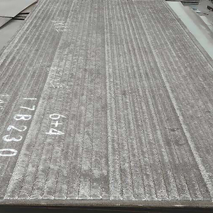 Chapa de Aço com Revestimento de Carboneto de Cromo Resistente ao Desgaste para Revestimento de Telas Vibratórias de Mineração e Soldagem em Portos ASTM - Product Image 6