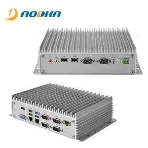 Nodka 6 RS232和6USB工业微型电脑J1900中央处理器微型电脑
