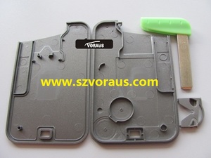 Coque de clé intelligente de remplacement Szvoraus à 2 boutons, 433 MHz, puce PCF7947, télécommande pour <span class=keywords><strong>Clio</strong></span> <span class=keywords><strong>3</strong></span> Espace - Product Image 3