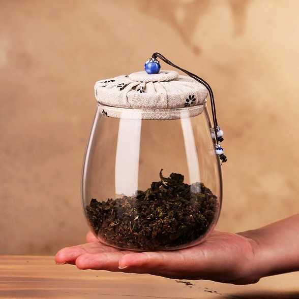 Hot Sell Borosilicate Kitchen Storage Glass Jar Heat Resistant Glass Storage Food Jar